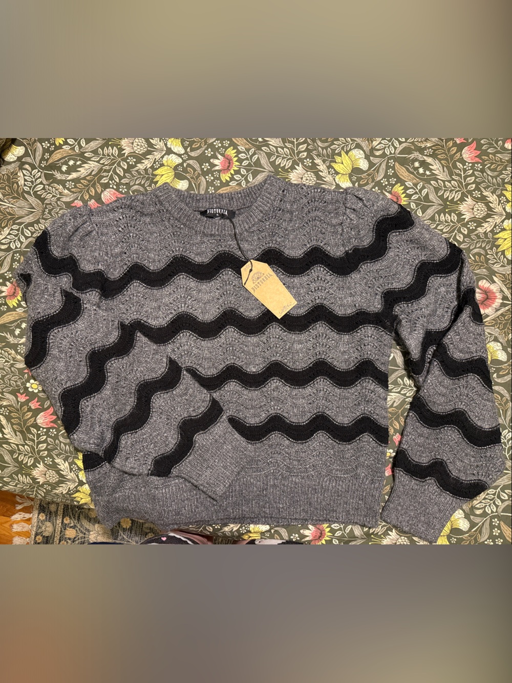 Disturbia Nave Stripe Knit Jumper
